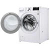ماشین لباسشویی و خشک کن سفید ال جی WDV2102WRV
